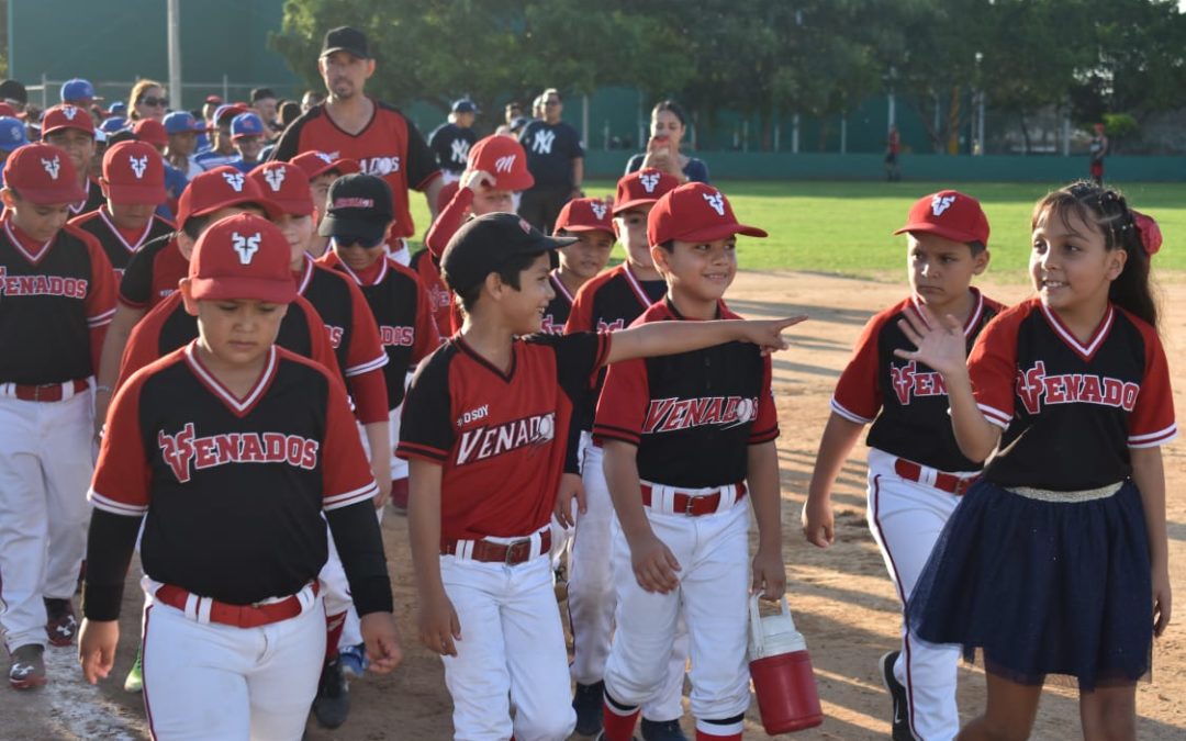 Academia Venados Baseball presente en la inauguración de la Copa Imdem