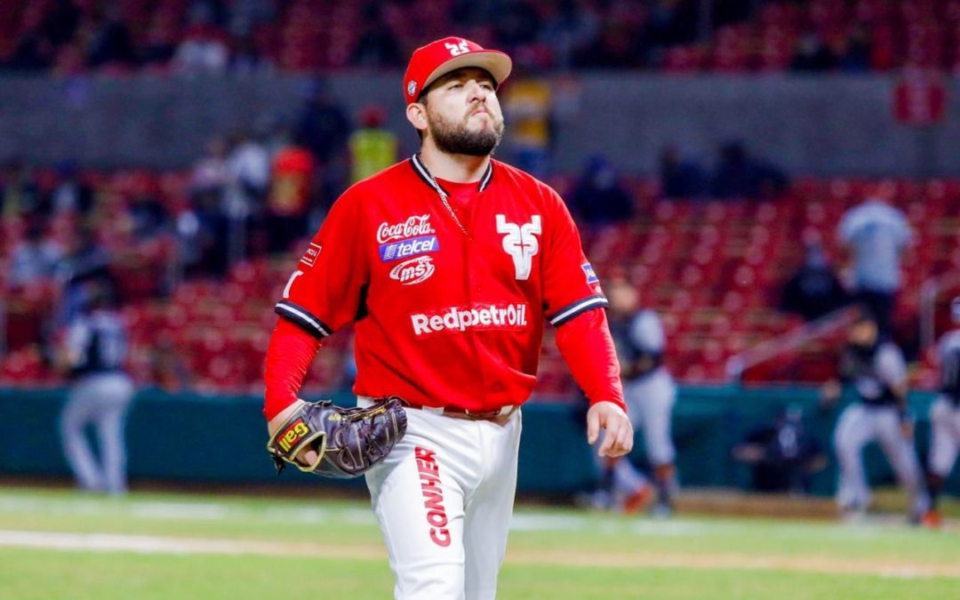 Irwin Delgado se lleva el primer triunfo en la Liga Mexicana de Beisbol