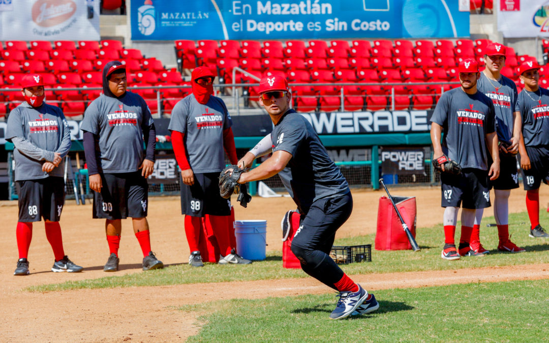 Venados de Mazatlán trabaja con intensidad, de cara a los juegos interescuadras